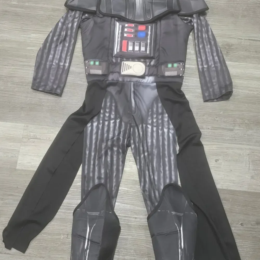 Star Wars Rubie's Darth Vader Mask & One Piece Halloween Costume Cosplay - Picture 3 of 12